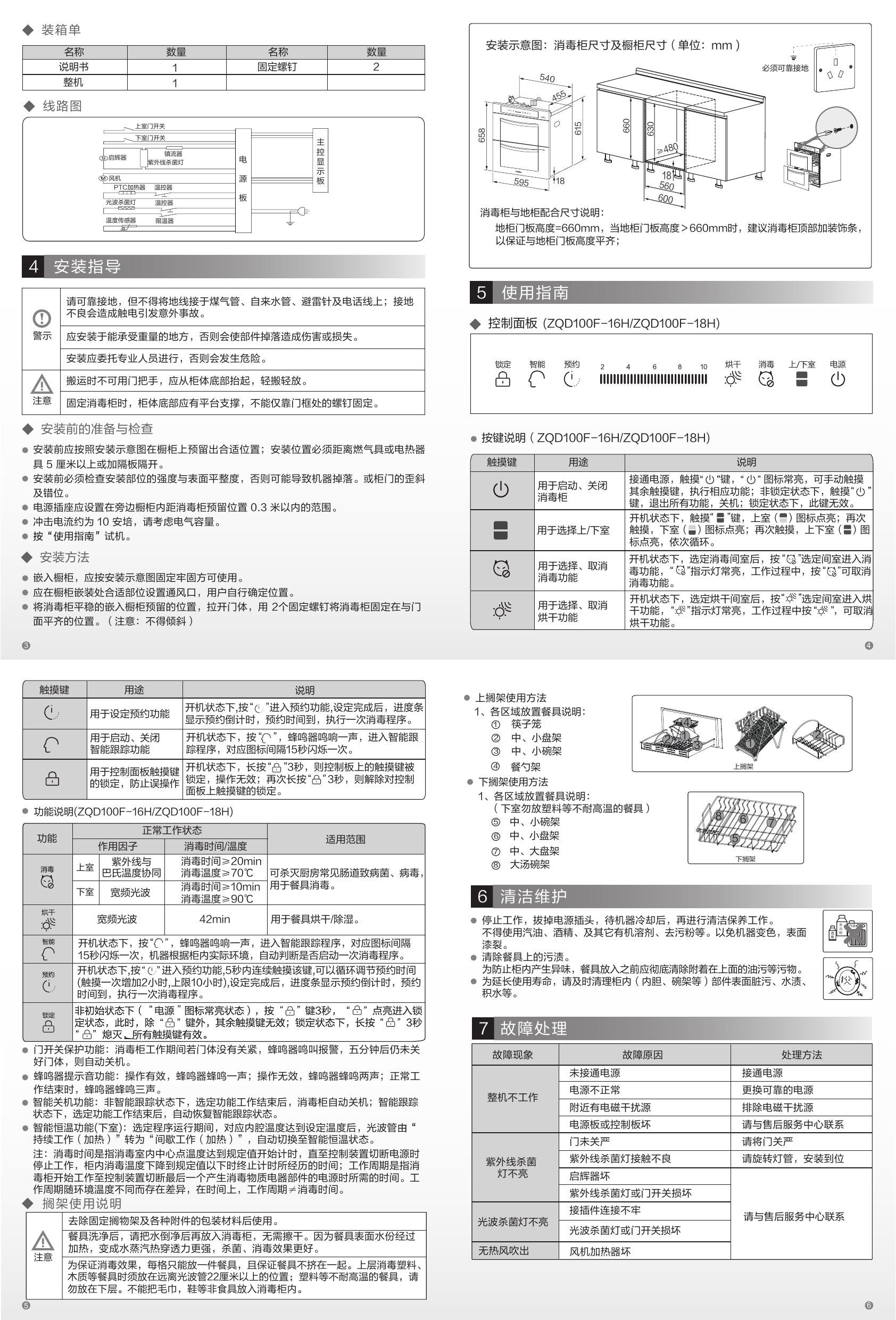 海尔线控器说明书图标图片